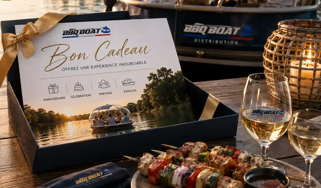 Bon cadeau BBQ Boat